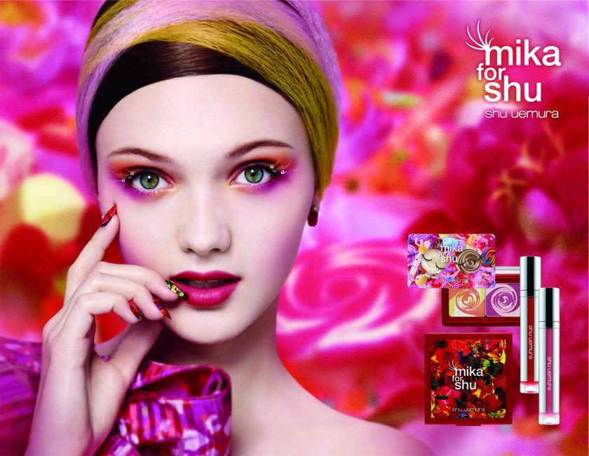Shu Uemura has taken on the vibrant colors of Mika Ninagawa's photographs in a new Summer 2014 makeup collection. u00e2u20acu201d Picture courtesy of Shu Uemura