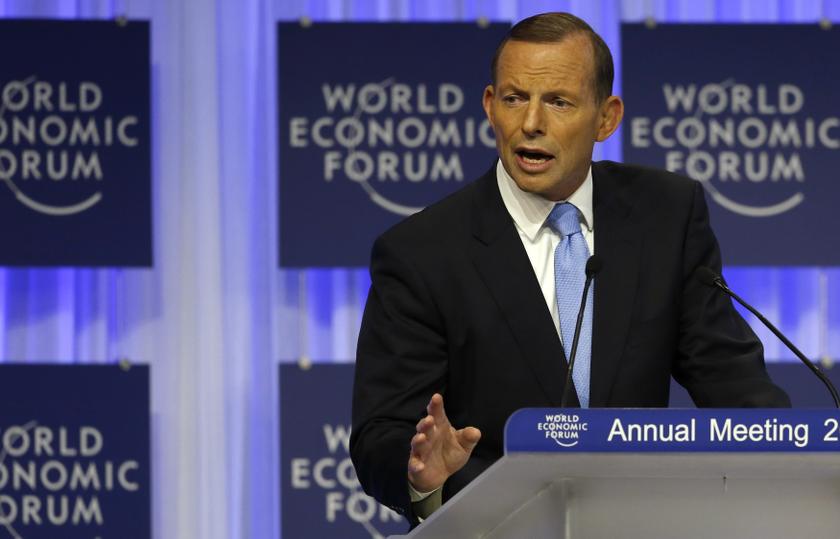 Australia's Prime Minister Tony Abbott speaks during a session at the annual meeting of the World Economic Forum (WEF) in Davos January 23, 2014. u00e2u20acu201d Reuters pic