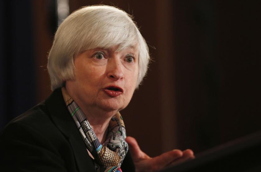 Federal Reserve Chair Janet Yellen said on March 19, 2014 that a rate hike may begin u00e2u20acu02dcaround six monthsu00e2u20acu2122. u00e2u20acu201d Reuters pic