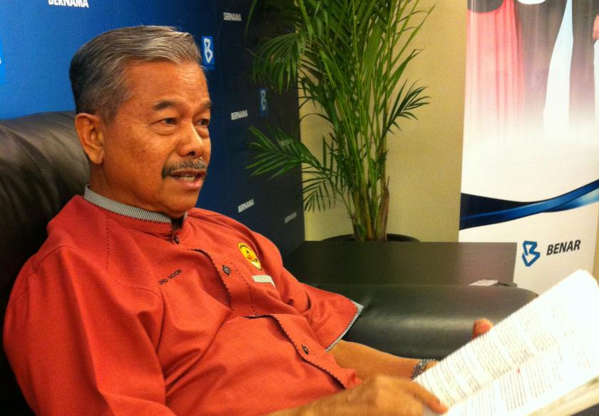 Former Court of Appeals judge Datuk Mohd Noor Abdullah speaks at an interview with The Malay Mail Online and Bernama on April 15. u00e2u20acu201d Picture by Boo Su-Lyn