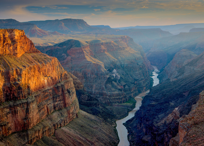 Sunset at Grand Canyon National Park, April 24, 2014. u00e2u20acu201d AFP pic