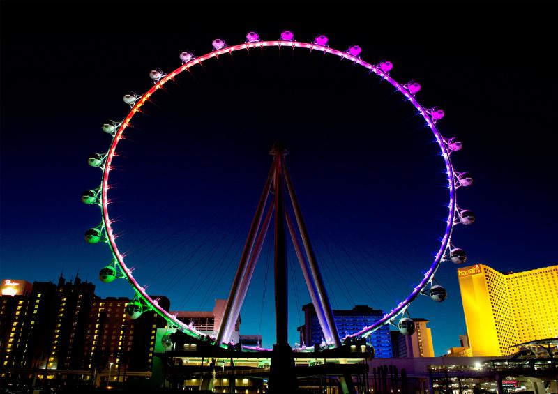 Las Vegas High Roller, tallest Ferris wheel in the world AFP/Relaxnews supplied