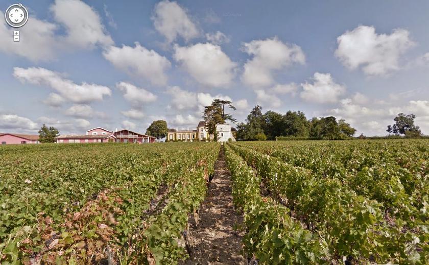 The Lafon-Rochet winery, in the Bordeaux region, as seen on Google Street View. AFP-Relaxnews supplied