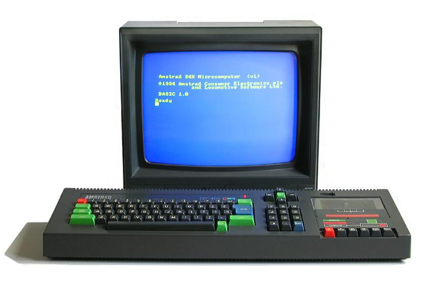 The Amstrad CPC 464 was launched in 1984. u00e2u20acu201d nu00c2u00a9Wikipedia / Bill Bertram