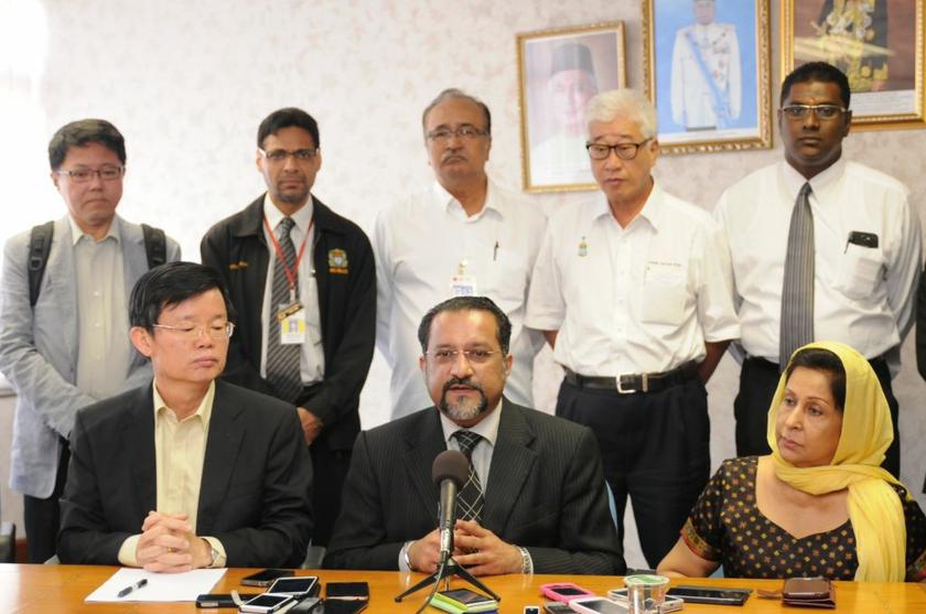 State executive councillor Jagdeep Singh told a press conference today that he was shocked at the unprecedented crowd at his fatheru00e2u20acu2122s funeral procession on Sunday. u00e2u20acu2022 Picture by K.E. Ooin
