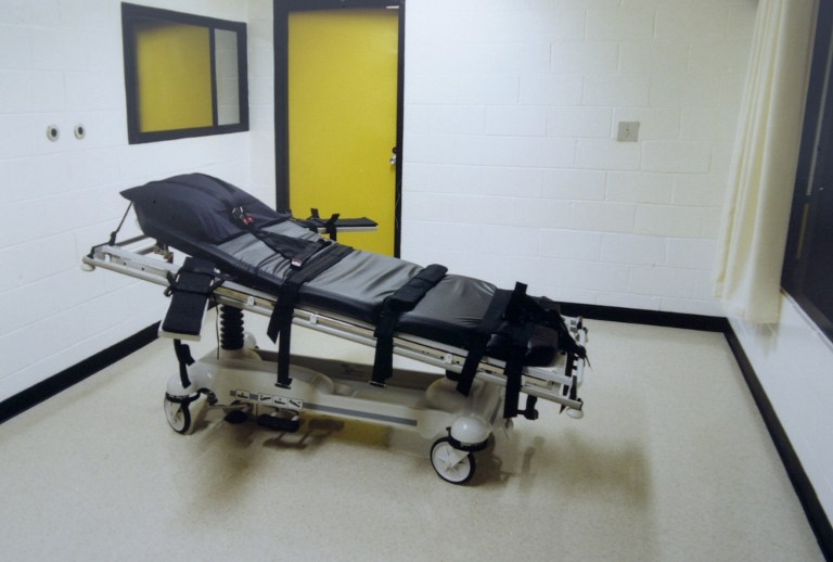 File photo shows the death chamber at the Georgia Diagnostic Prison in Jackson, Georgia, USA. u00e2u20acu201d AFP pic