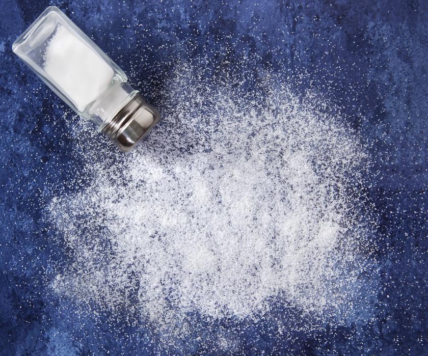A study suggests that a reduction in daily salt intake is thought to be linked to a 40 per cent reduction in the rate of mortality by heart attack or stroke in the UK. u00e2u20acu201d AFP Relaxnews