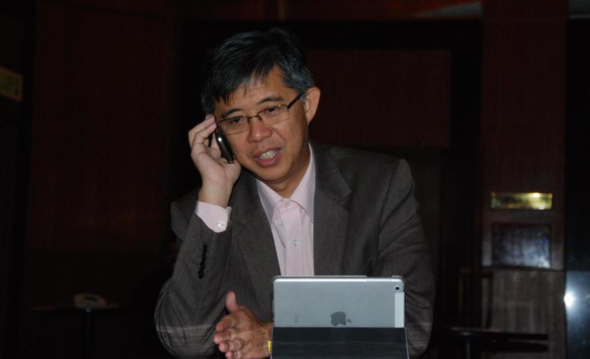 YB Tian Chua during a press conference at Dynasty Hotel, Kuala Lumpur, April 10, 2014. u00e2u20acu201dPicture  by Yusof Mat Isa