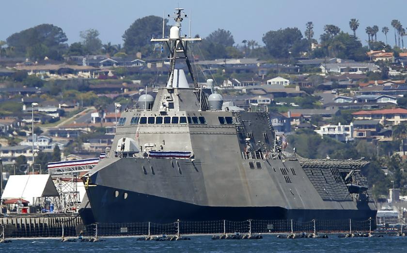 The soon to be commissioned United States Navy littoral combat ship USS Coronado is shown docked at Naval Station North Island in Coronado, California April 3, 2014. u00e2u20acu201d Reuters pic