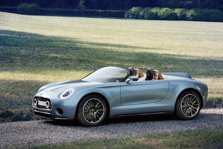 The Mini Superleggera Visionu00e2u20acu2122s body is made from hand-shaped aluminum panels. u00e2u20acu2022 AFP pic