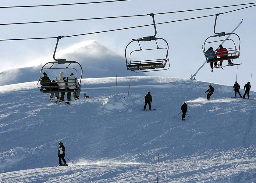 People spend their day at the Valle Nevado ski center, east of Santiago, in the Los Andes mountain range, June 16, 2007. u00e2u20acu201d Reuters pic