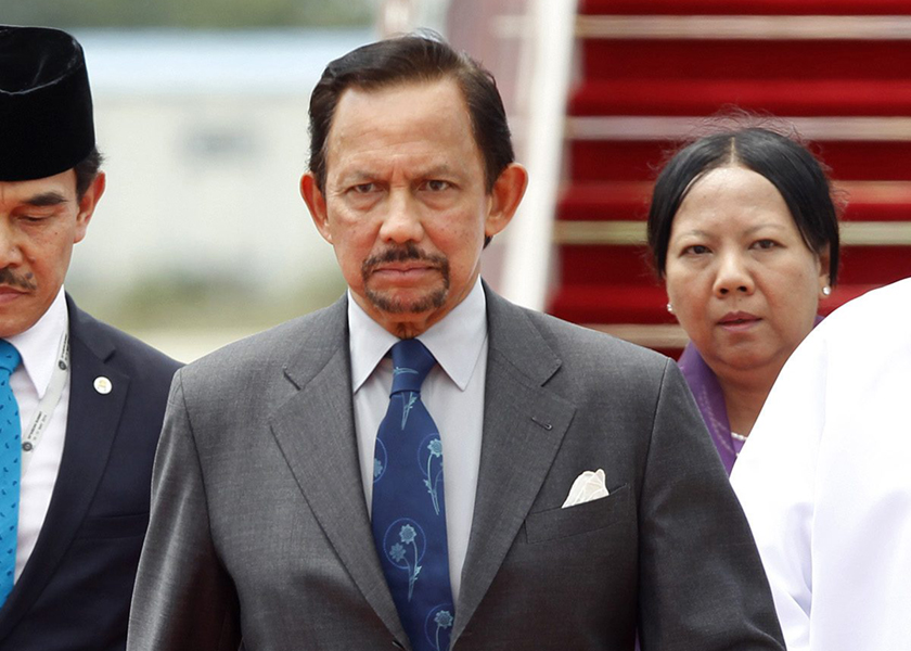 Brunei's Sultan Haji Hassanal Bolkiah is pressing ahead with the implantation of Sharia law in the oil-rich sultanate, May 10, 2014. u00e2u20acu201d Reuters pic