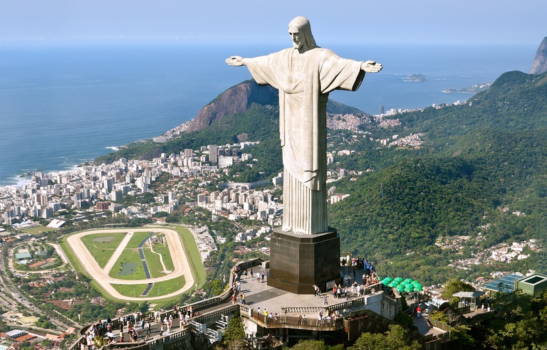 Rio de Janeiro and Christ the Redeemer. u00e2u20acu201d AFP pic