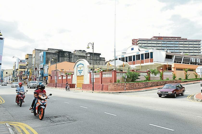 Jalan Yam Tuan which residents claim has also been turned into a racing track. u00e2u20acu201d Picture by Ahmad Zamzahuri
