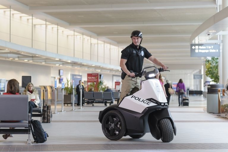 For the time being, the Segway SE-3 Patroller is only available to security professionals, including law enforcement agencies and private security firms. u00e2u20acu201dPicture courtesy of Segway