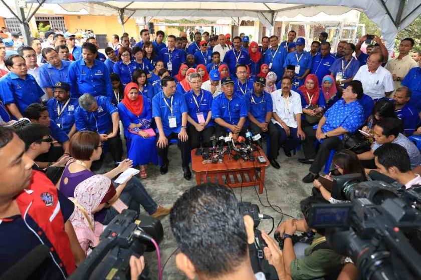Teluk Intan by election nomination day, May 19, 2014.  u00e2u20acu201d Picture by Saw Siow Feng