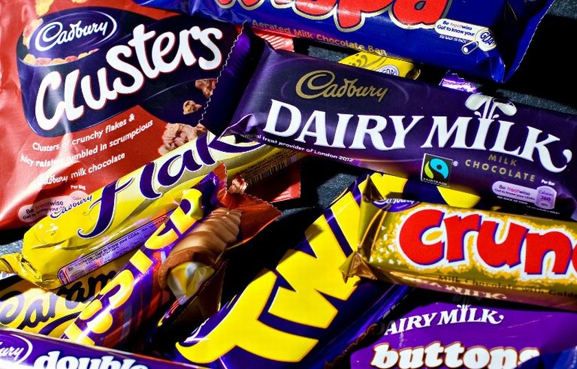  A variety of Cadbury's chocolate product seen in this file pic. u00e2u20acu201d AFP pic
