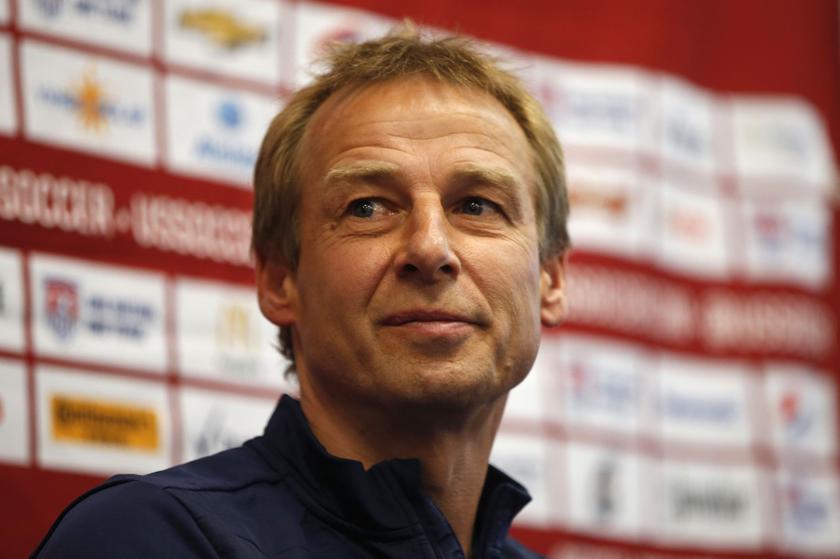 Jurgen Klinsmann, head coach of the US menu00e2u20acu2122s national football team, speaks to members of the media before the teamu00e2u20acu2122s World Cup training camp at Stanford University in Stanford, California May 14, 2014. u00e2u20acu201d Reuters pic