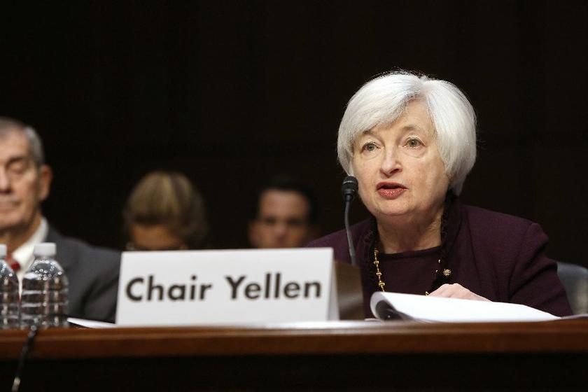 US Federal Reserve chair Janet Yellen testifies on the economy before the Joint Economic Committee on Capitol Hill in Washington May 7, 2014 Reuters