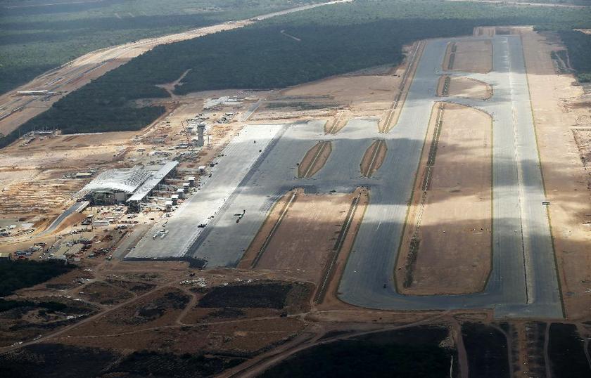 The Sao Goncalo do Amarante international airport: Picture taken on January 22, 2014.