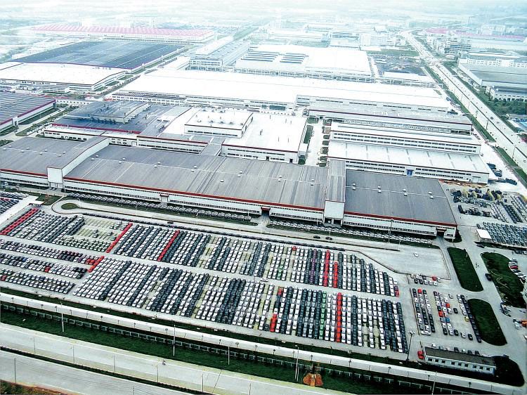 Chinese auto-maker Chery's plant in Wuhu, Anhui province, China MM supplied