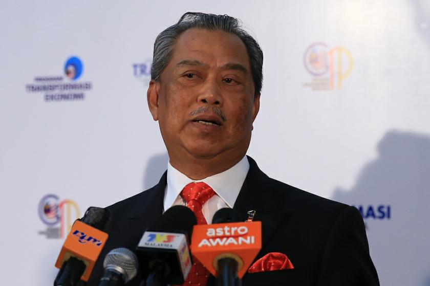 Deputy Prime Minister Tan Sri Muhyiddin Yassin at unveiling of the National Transformation Programme Annual Report 2013 in Kuala Lumpur, on May 12, 2014. u00e2u20acu201d Picture by Saw Siow Feng