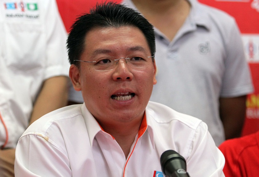 MP Taiping, Nga Kor Ming during press conference in Teluk Intan,Perak. MMO / YUSOF MAT ISA