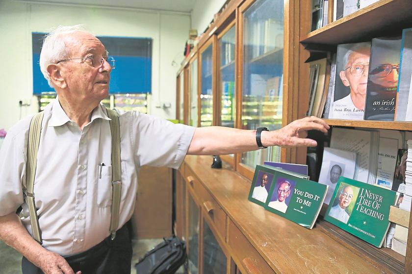 Brother Vincent Corkery. Picture by Terence Netto