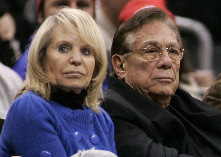 Los Angeles Clippers owner Donald Sterling, his wife Shelly attend the NBA basketball game at the Staples Centre in Los Angeles, in this December 22, 2008 file photo. u00e2u20acu201d Reuters pic