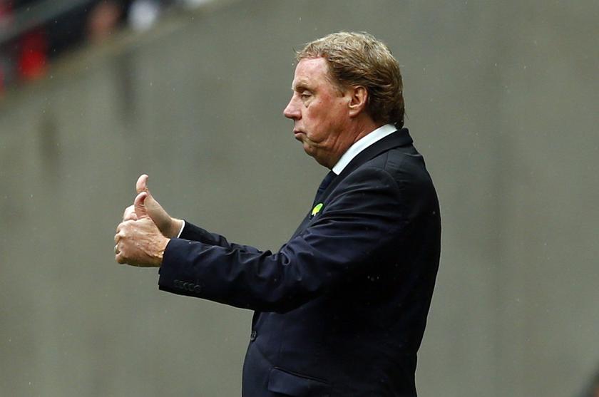 Queens Park Rangersu00e2u20acu2122 manager Harry Redknapp reacts during their Championship play-off final match against Derby County at Wembley Stadium in London May 24, 2014. u00e2u20acu201d Reuters pic