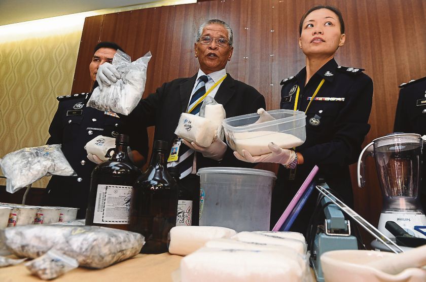 Police raided the u00e2u20acu02dcfirst ketamine laboratoryu00e2u20acu2122 in Kuala Lumpur on Friday and seized drugs worth RM757,000. u00e2u20acu2022 Malay Mail pic