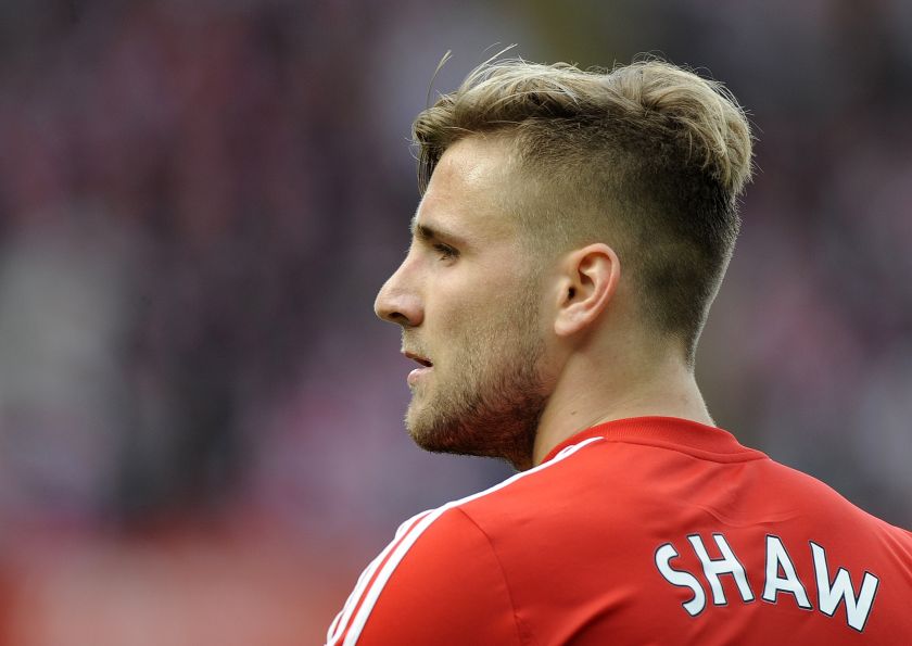 Southampton's Luke Shaw is seen during their English Premier League match at the Liberty Stadium in Swansea, Wales, May 3, 2014. u00e2u20acu201d Reuters pic