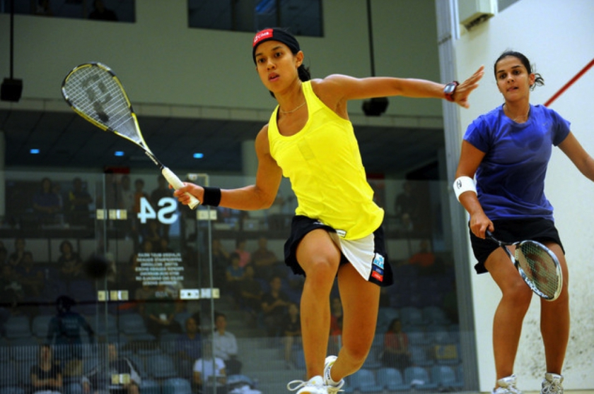 File photo shows Datuk Nicol David. She moved closer to clinching her fifth British Open as she cruised into the semi-final, May 17, 2014. u00e2u20acu201d Bernama pic
