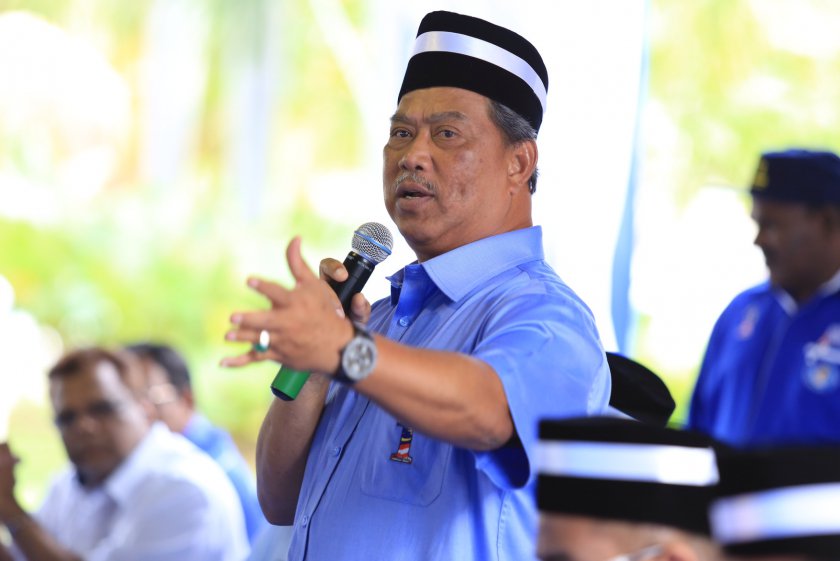 Deputy Prime Minister Tan Sri Muhyiddin Yassin speaks during a press conference in Teluk Intan, May 30, 2014. u00e2u20acu201d Picture by Saw Siow Feng