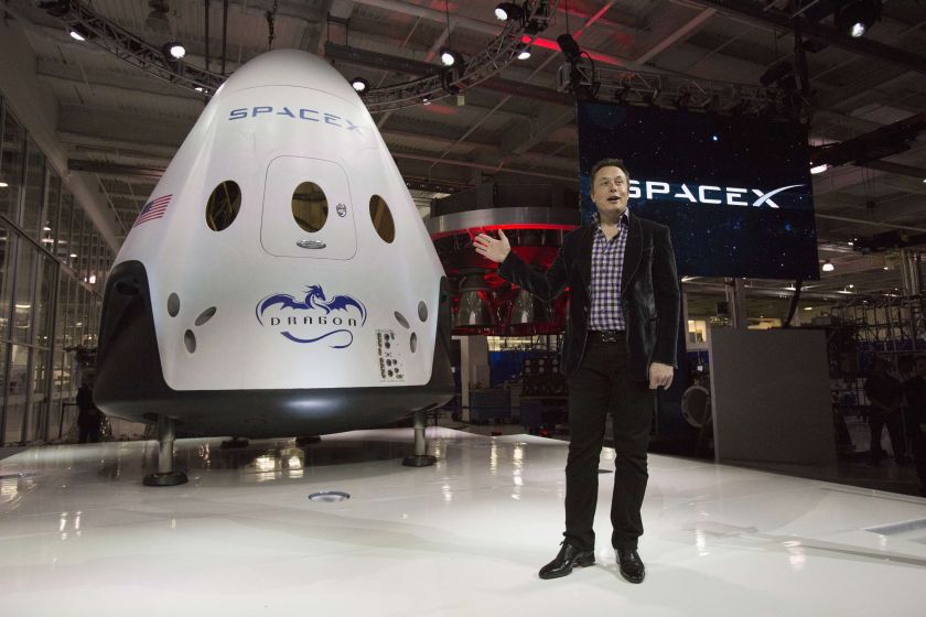 SpaceX CEO Elon Musk speaks after unveiling the Dragon V2 spacecraft in Hawthorne, California May 29, 2014. u00e2u20acu2022 Reuters pic