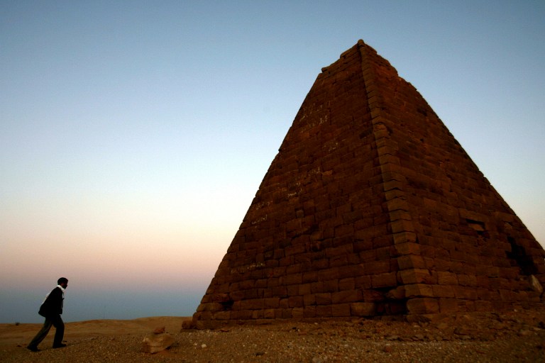 File photo shows the Royal pyramids at Karima, (500 km) north of Khartoum, Sudan, built in Nubia about 800 years after the last Egyptian pyramid was built. u00e2u20acu201d AFP pic