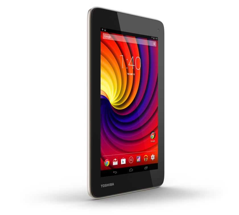 The Toshiba Excite Go is a 7-inch table that is very competitively priced and that runs the latest version of Android. u00e2u20acu201d u00c2u00a9Business Wire