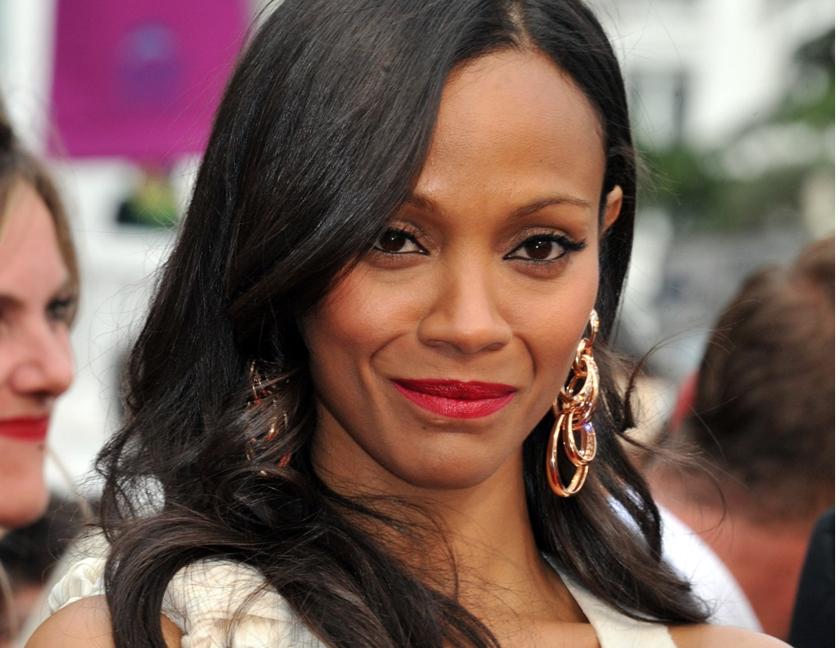 Zoe Saldana. -- Cover Media