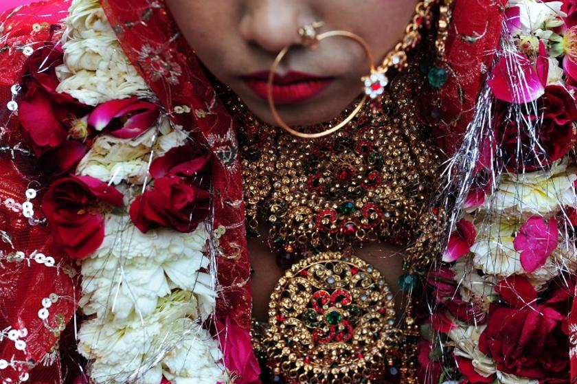 On Sunday, Jais arrived unannounced at Zarinah Abdul Majidu00e2u20acu2122s Hindu wedding ceremony in a temple in Sungai Way, after it received a tip-off that the 32-year-old bride is a Muslim. u00e2u20acu201dAFP pic