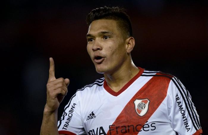 Teofilo Gutierrez (pic) who contributed goals to River Plate's league championship victory in Argentina last month, will be under extra pressure after Falcao's failure to recover for the finals. u00e2u20acu201d AFP pic