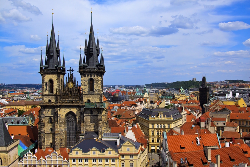 Tourists may find a deal in Prague hotels in June, compared to prices in May. u00e2u20acu201d AFP pic