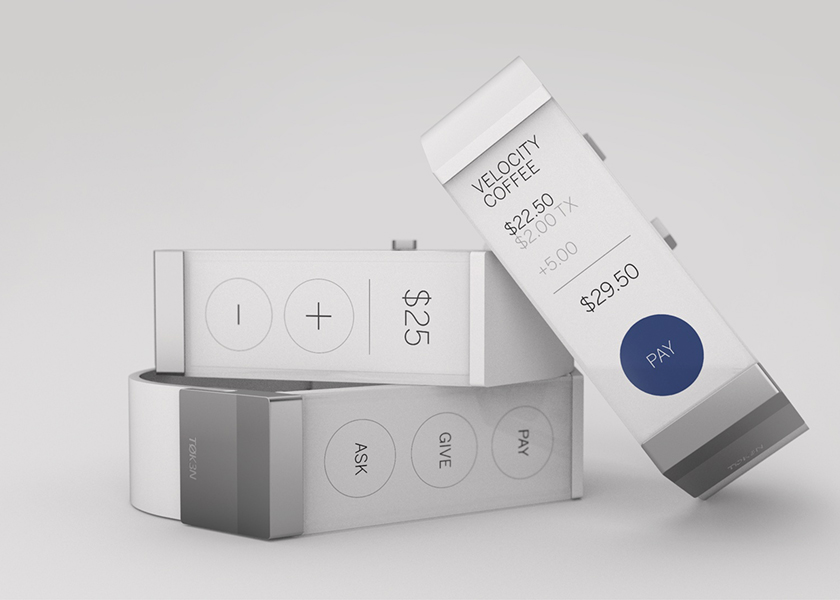 The latest trend in wearables will allow users to make payments via PayPal and Bitcoin by using a wristband or a chip sewn into clothing, June 21, 2014. u00e2u20acu201d AFP pic