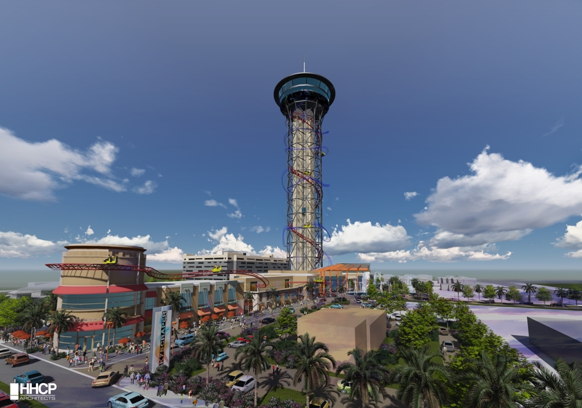 The Skyscraper is set to be built at a sprawling retail and entertainment complex in Orlando called Skyplex. u00e2u20acu201d AFP pic