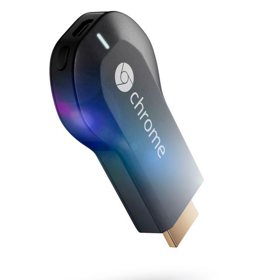 The Google Chromecast: The little device launched at a low price point that allowed consumers to test its usefulness AFP-Relaxnews supplied