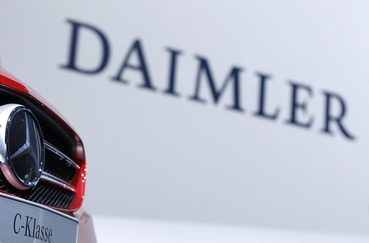 A C-class by Daimler AG is pictured before the company's annual news conference in Stuttgart February 6, 2014 Reuters