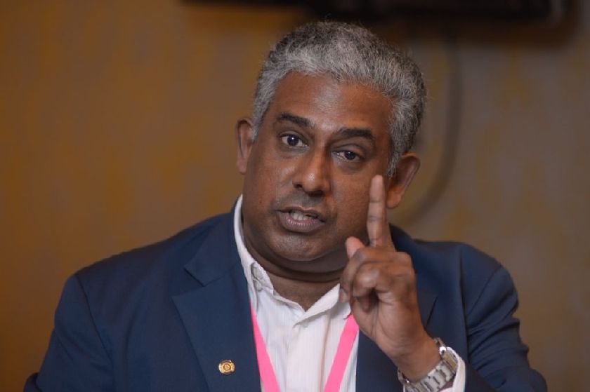 Malaysian Institute of Estate Agents (MIEA) president Siva Shanker at (Maspex) Penang 2014 says property market is recession, June 20, 2014. Picture by K.E. Ooi 