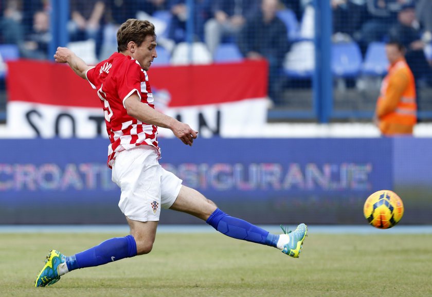 File picture shows Croatiau00e2u20acu2122s Nikica Jelavic attempting to score against Mali during their international friendly match at Gradski Vrt Stadium in Osijek May 31, 2014. u00e2u20acu201d Reuters pic