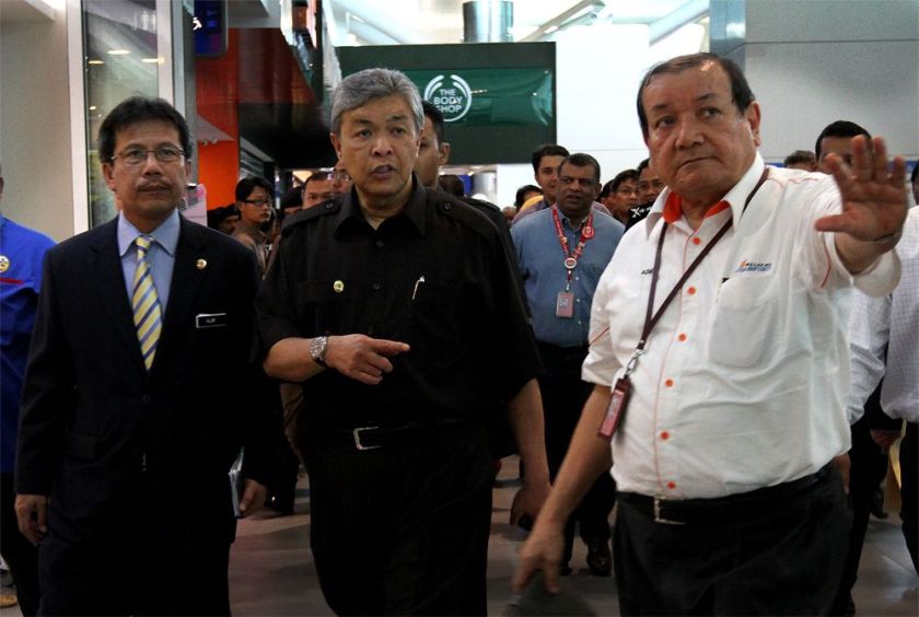 Datuk Seri Ahmad Zahid Hamidi says Malaysia has begun to check the validity of all travel documents passing through airport immigration counters against the databases of Interpol and the International Civil Aviation Organisation (ICAO). u00e2u20acu2022 Picture by Yus