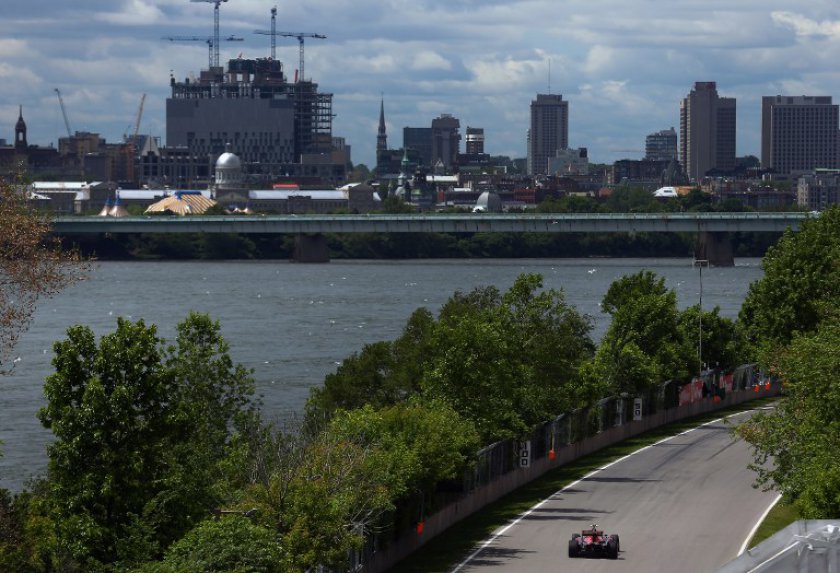 Daniil Kvyat of Russia and Scuderia Toro Rosso drives during practice ahead of the Canadian Formula One Grand Prix at Circuit Gilles Villeneuve on June 6, 2014 in Montreal. u00e2u20acu201d AFP pic