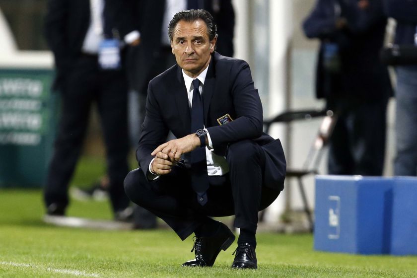 Italyu00e2u20acu2122s coach Cesare Prandelli watches their international friendly soccer match against Luxembourg at Renato Curi stadium in Perugia June 4, 2014. u00e2u20acu201d Reuters pic